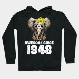 Awesome since 1949 71 Years Old Bday Gift 71th Birthday Hoodie